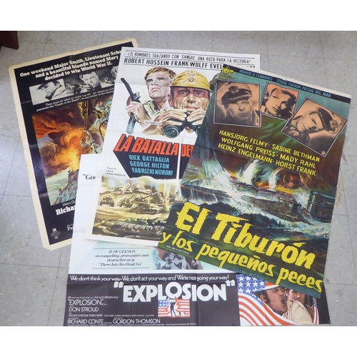 305 - Mainly film related ephemera: to include foreign language movie posters 