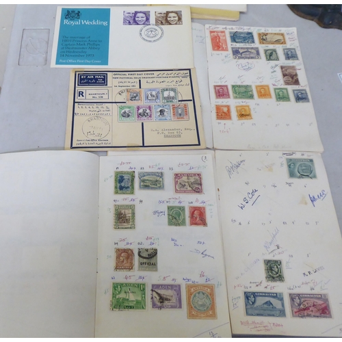 311 - Uncollated postage stamps, British, Commonwealth and others 