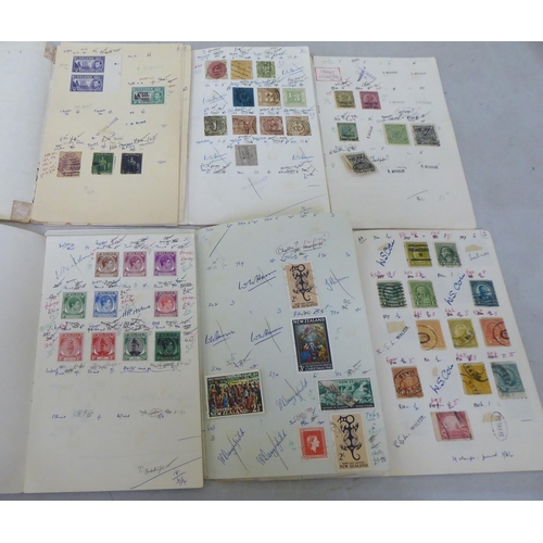 311 - Uncollated postage stamps, British, Commonwealth and others 