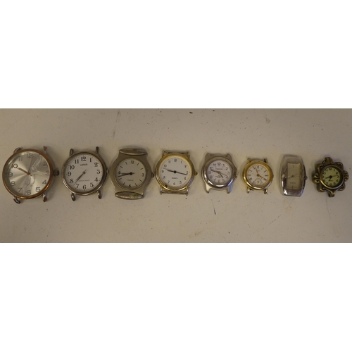 39 - Variously cased and strapped wristwatches