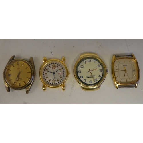 39 - Variously cased and strapped wristwatches