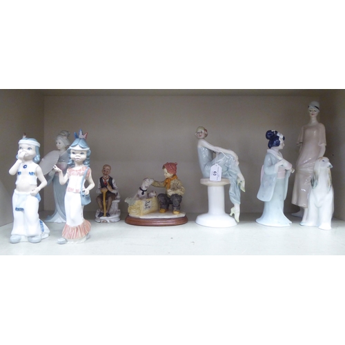 63 - Decorative ceramics: to include two Royal Doulton china figures from The Reflection Collection ... 