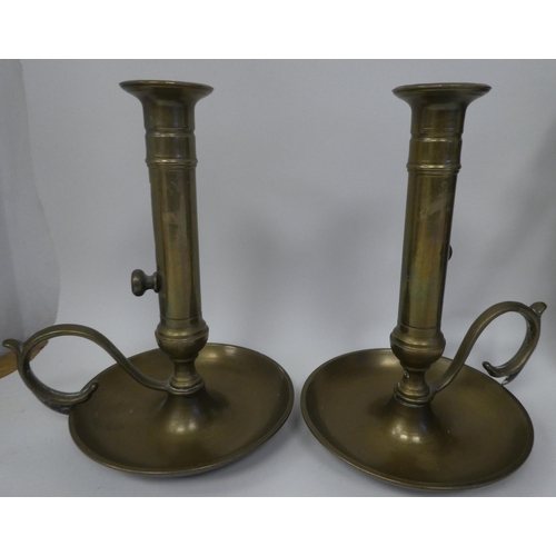 112 - Mainly 20thC metalware: to include a brass tazza  5