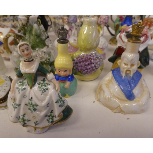 115 - Decorative ornaments and trinket boxes: to include a Royal Crown Derby china pheasant paperweight&nb... 