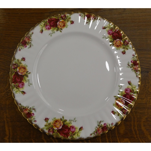 94 - Royal Albert bone china Old Country Roses pattern tableware