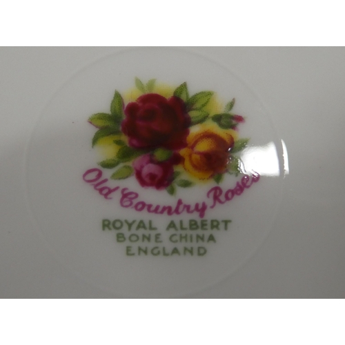 94 - Royal Albert bone china Old Country Roses pattern tableware