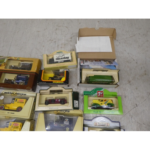 38 - Diecast model vehicles: to include examples by Matchbox and Lledo 