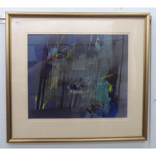 175 - David Blackburn - 'Green Forest Twilight'  mixed media  bears a signature & dated 1992  20