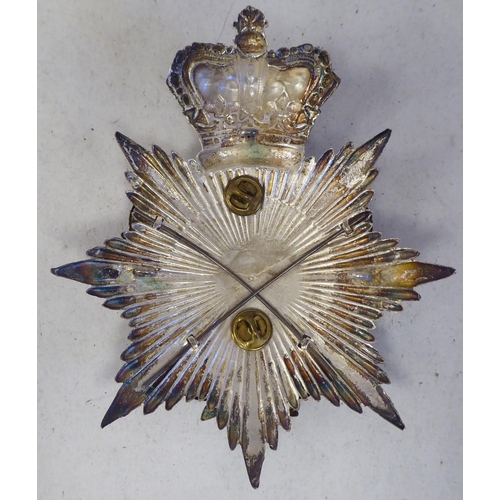 84 - A 2nd Lancashire Rifle Volunteer's helmet plate(Please Note: this lot is subject to the statement ma... 