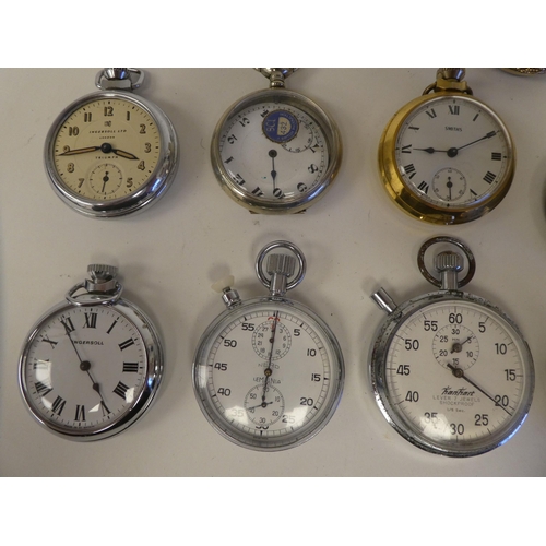 107 - Variously cased pocket watches