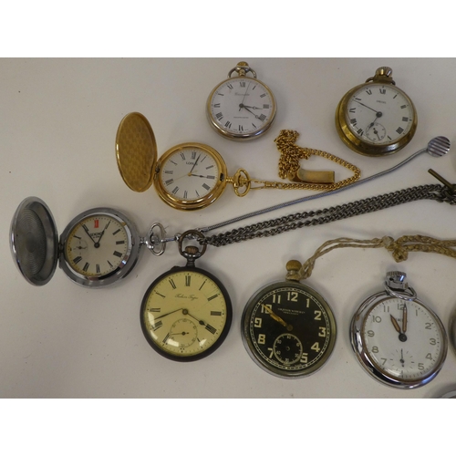 108 - Variously cased pocket watches