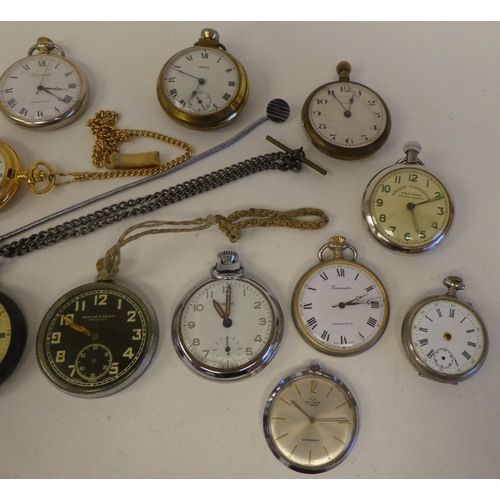 108 - Variously cased pocket watches