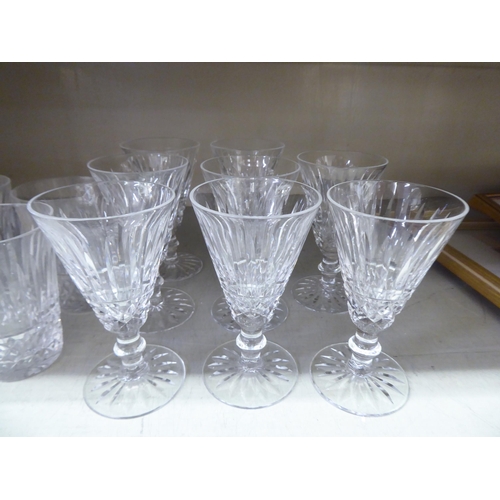 113 - Two sets of eight Waterford crystal drinking glasses  3.5