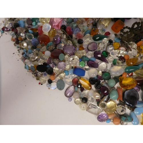 120 - Loose semi-precious and other grade coloured stones 