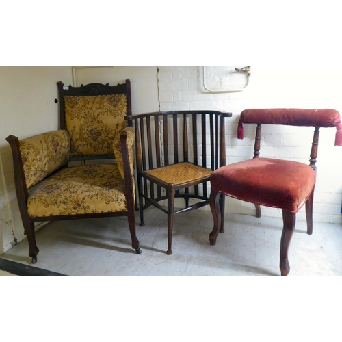 236 - Three dissimilar mid 19th-1920s chairs 