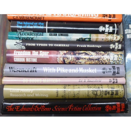 242 - A collection of Morley books; and associated artwork