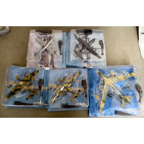 254 - Aviation themed models: to include helicopters and 'Amer' aircraft