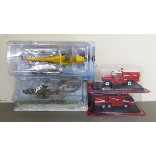 254 - Aviation themed models: to include helicopters and 'Amer' aircraft