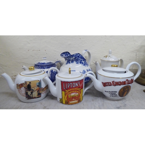 282 - Patterned and branded china teapots and jugs 