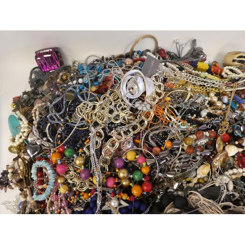 86 - Costume jewellery, mainly bangles and bracelets, simulated pearls and other necklaces