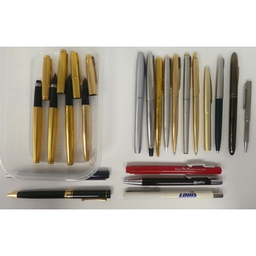 69 - Variously made pens with examples by Parker and Sheaffer 