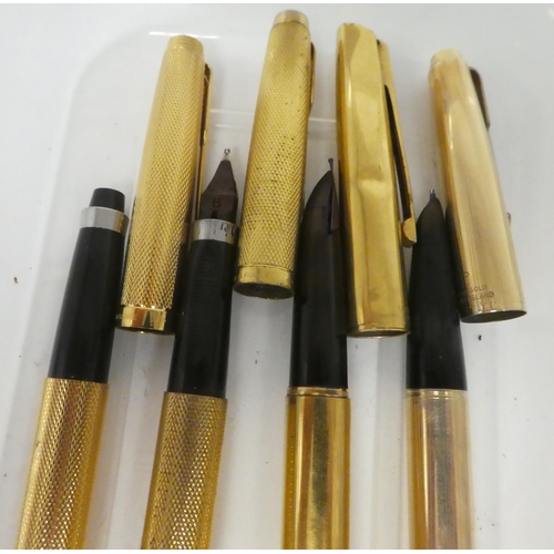 69 - Variously made pens with examples by Parker and Sheaffer 