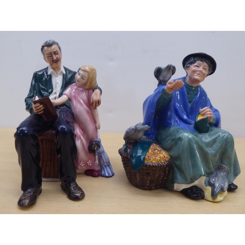 92 - Five Royal Doulton china figures: to include 'Carpet Seller'  HN1464  8