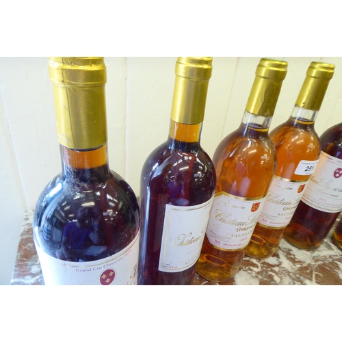 251 - Wine, viz. four bottles of 2003 Chateau Romer du Hayot; and three bottles of 2003 Chateau Lamothe Sa... 