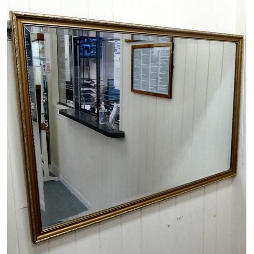 321 - Mirrors: to include a modern example with a bevelled plate, in an ornate gilt frame  43