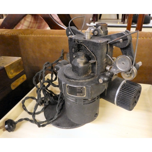 35 - A Bell & Howell Chicage cinema projector  cased