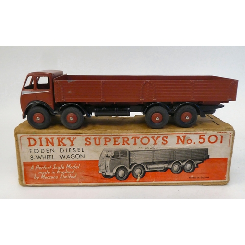 85 - Twenty five vintage Dinky painted diecast model vehicles, some boxed: to include a Guy 4 ton lorry, ... 