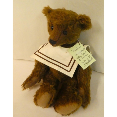 219 - A Paula Bears plush covered Teddy with mobile limbs  17