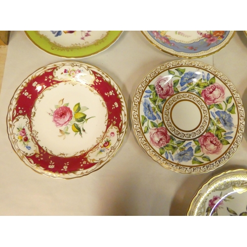 334 - A set of twelve Coalport china 'A Celebration of Coalport Roses' collection Limited Edition plates&n... 