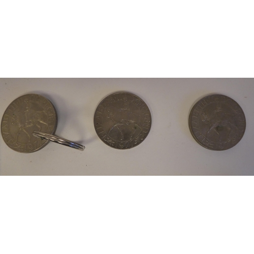 41 - Uncollated 20thC coins and medals(Please Note: this lot is subject to the statement made in the Auct... 