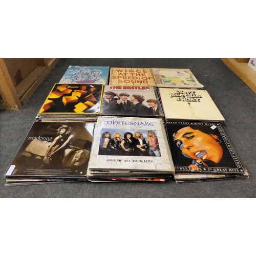 71 - Vinyl albums, rock n' pop: to include Michael Jackson, The Pretenders, Sting and Neil Young