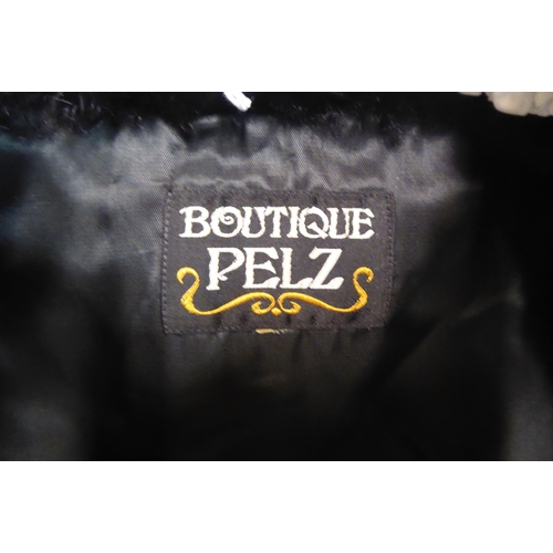 62 - A black mink short jacket by Pelz  approx. size 14