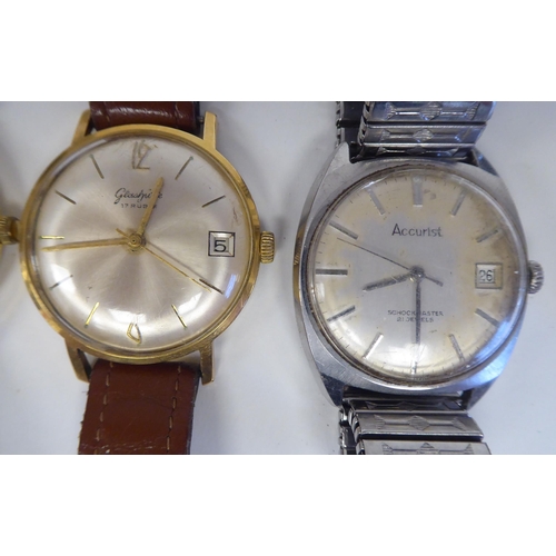 81 - Variously cased and strapped manual wristwatches