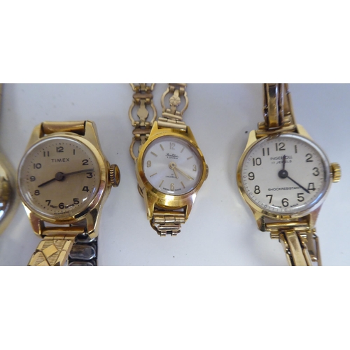 83 - Variously cased and strapped manual wristwatches