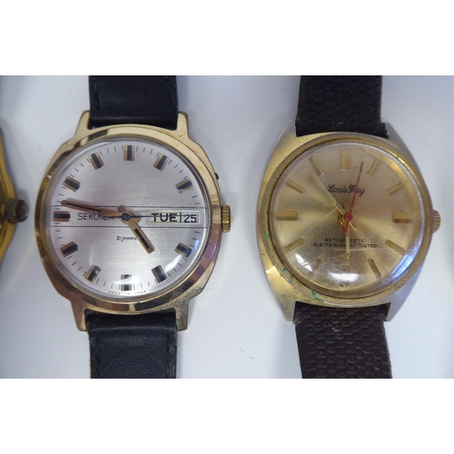 90 - Variously cased and strapped manual wristwatches