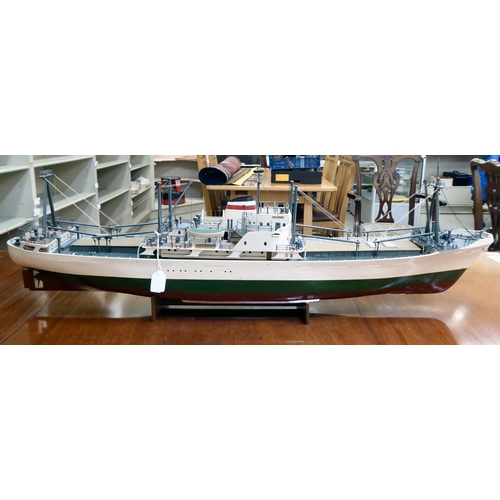 299 - A kit built model fruit ship, MS Velarde, fully fitted and provision for an electric power plant&nbs... 