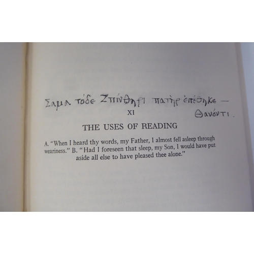 326 - Book: 'A Book of Words' selections from speeches and addresses, delivered between 1906 and 1927, by ... 