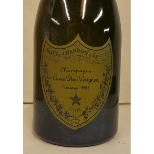 34 - A magnum of Moet et Chandon Curvee Dom Perignon Champagne Vintage 1985  boxed