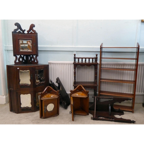 121 - Furniture dealer/trader small furniture: to include spares and repairs shelving and brackets  d... 