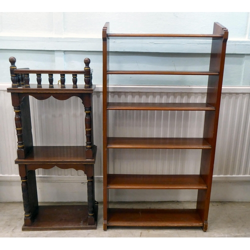 121 - Furniture dealer/trader small furniture: to include spares and repairs shelving and brackets  d... 