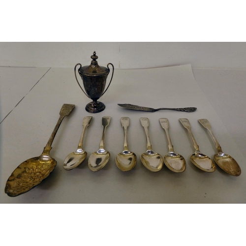 173 - Silver flatware  mixed marks 