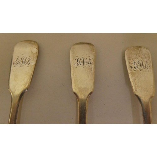 173 - Silver flatware  mixed marks 