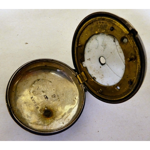 178 - A mixed lot: to include a mid 19thC silver cased pocket watch