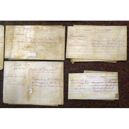 65 - Historical documents: to include a George I counterpart indenture