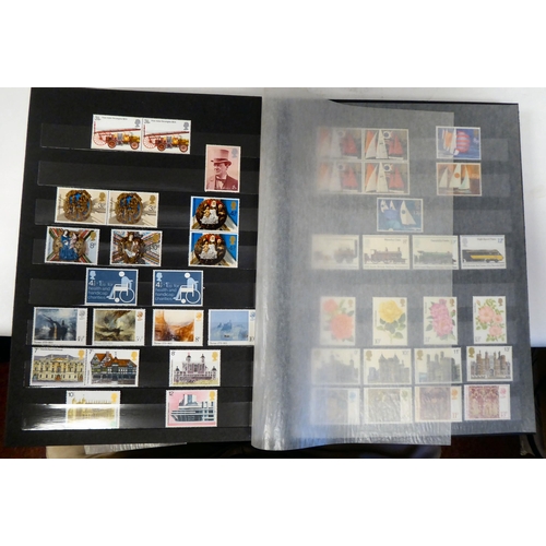 72 - Uncollated postage stamps, presentation packs and Elizabeth II unused mint