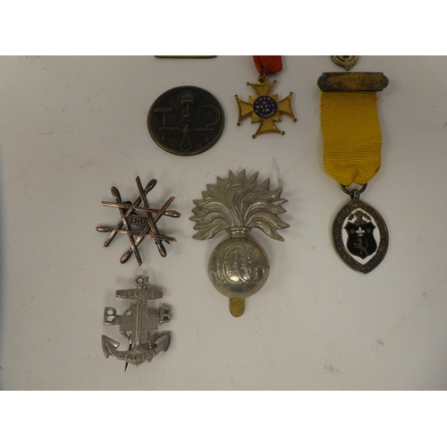 1 - Badges and medals: to include Boy Scouts; Rotary; and Military